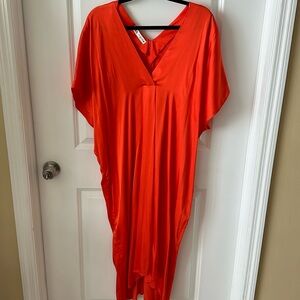 Zara silky tunic dress